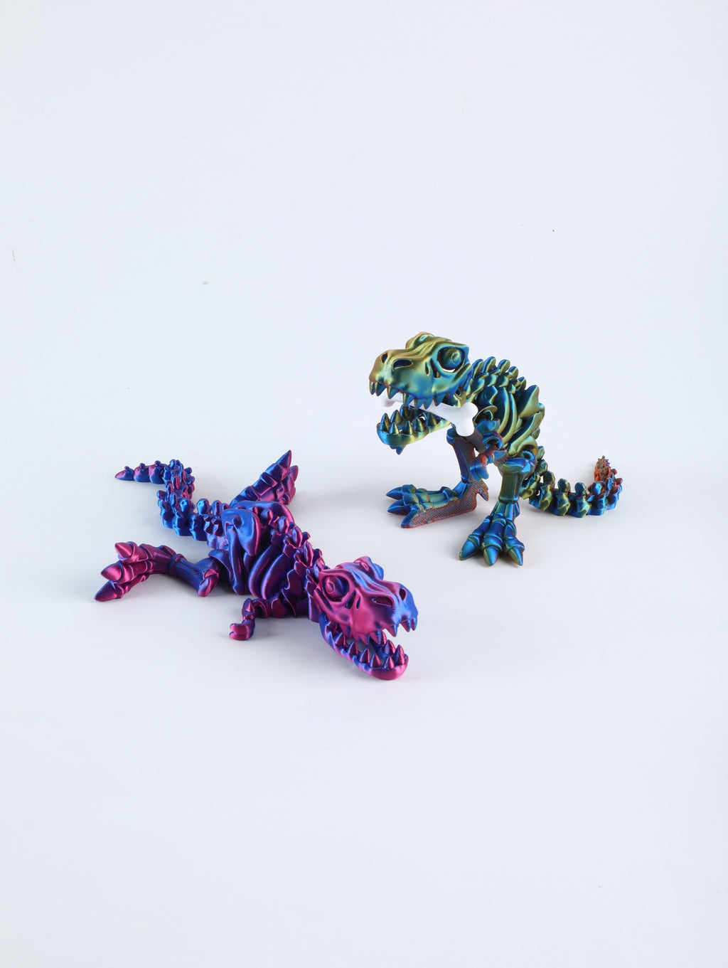 Tyrannosaur Skeleton Model (3D Printed, PLA)