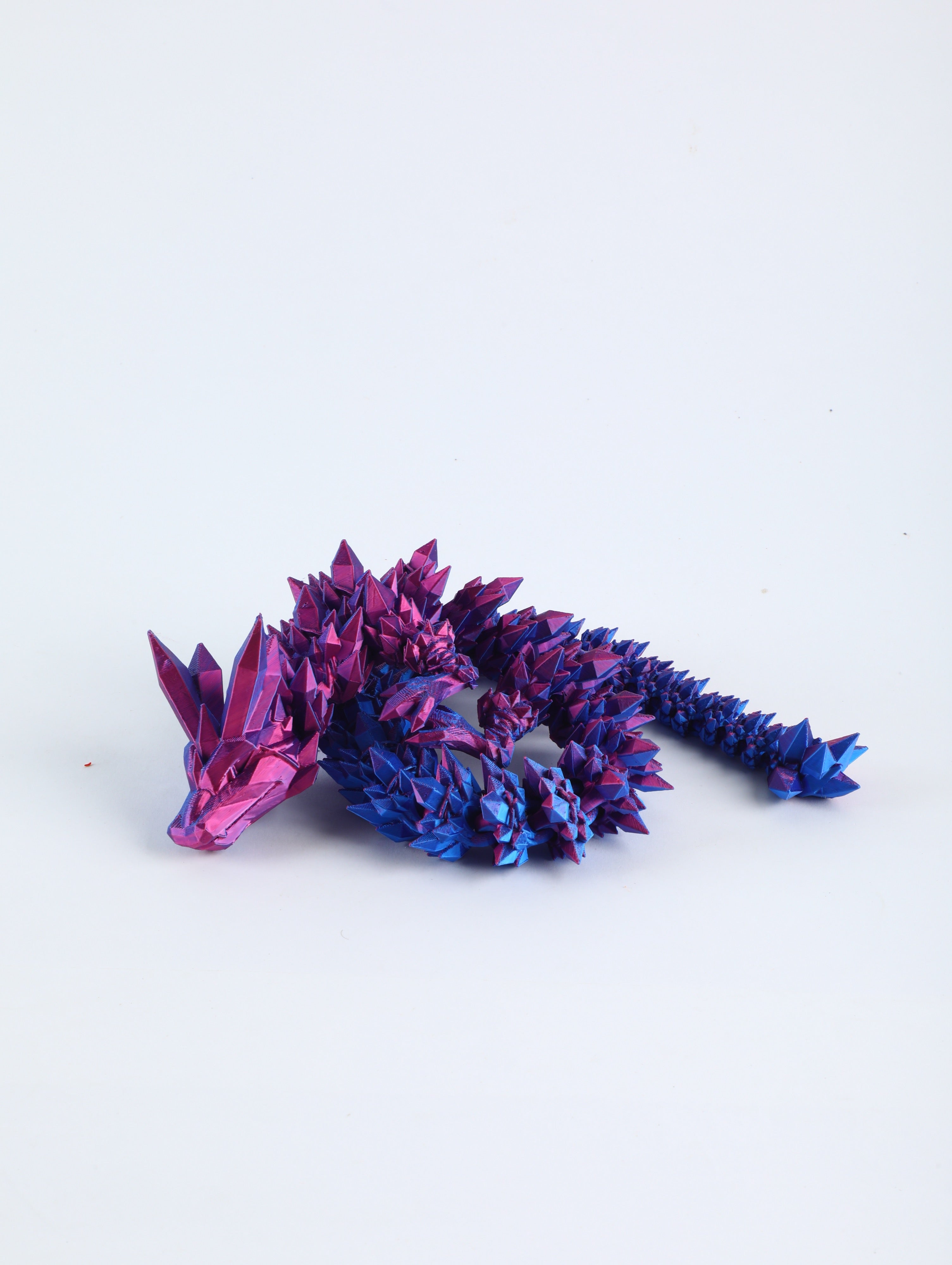 Spiked Dragon Figurine (3D Printed, PLA)