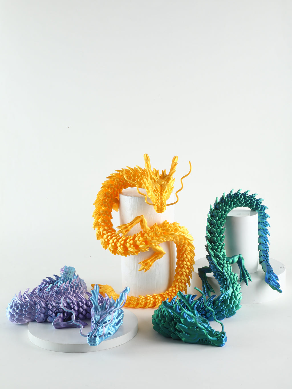 Octopus Figurine (3D Printed, PLA)