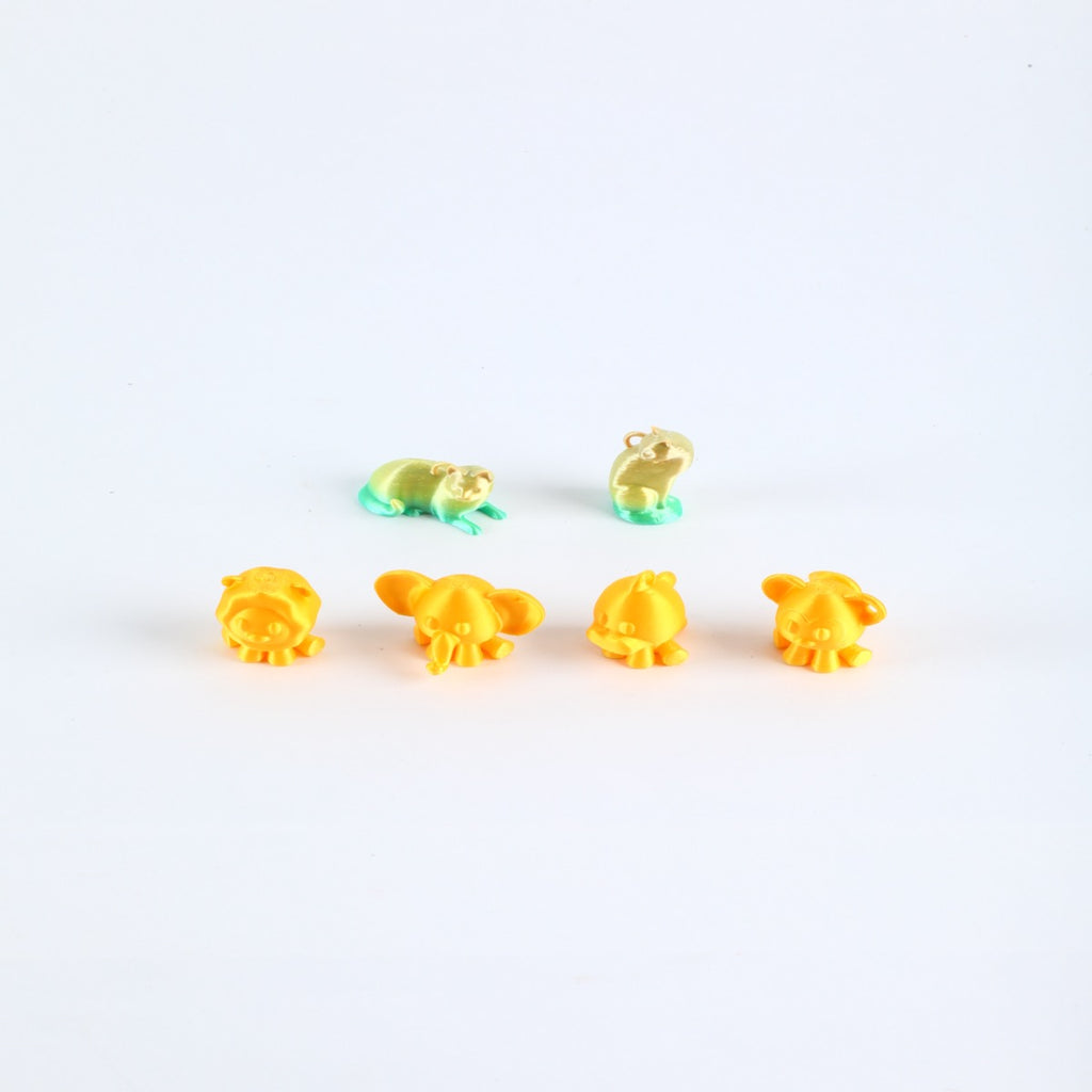 Assorted Mini Toy Figures Collection – 12pcs 3D Printed Bulk Figurines for Party Favors, Desktop Decor & Kids Collectibles