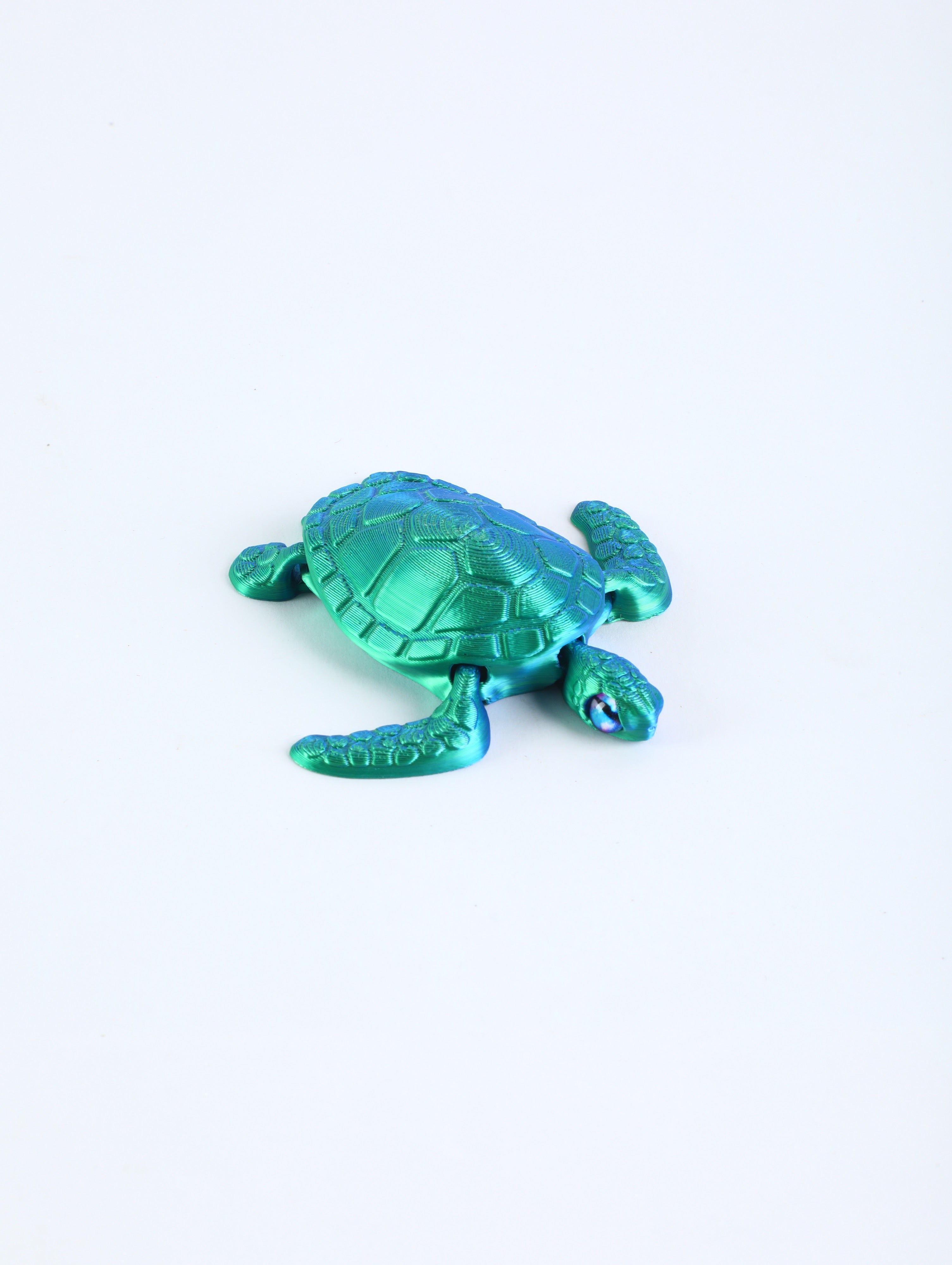 Sea Turtle Figures (3D Printed, PLA)