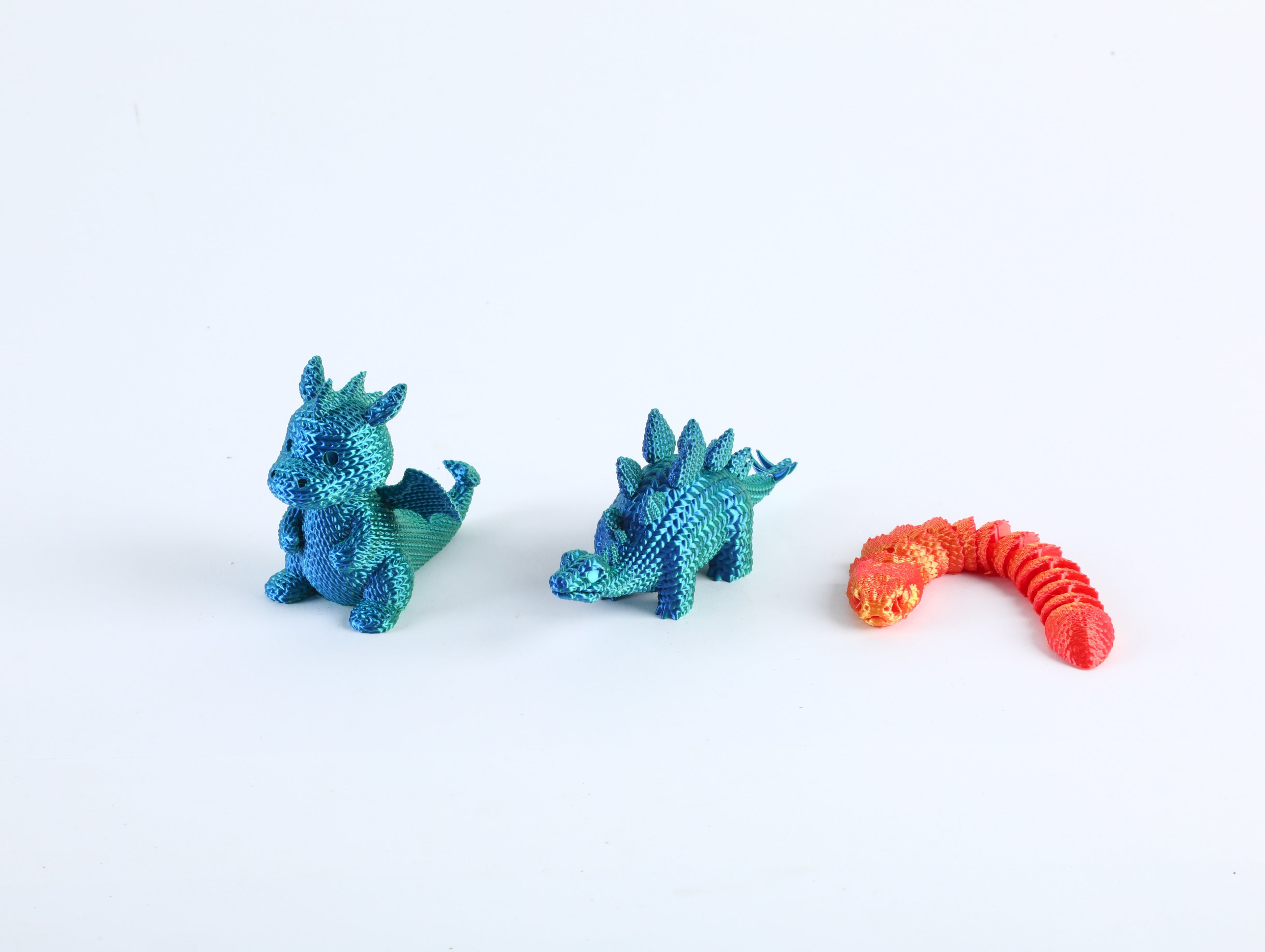 Toy Figure Collection (3D Printed, PLA)