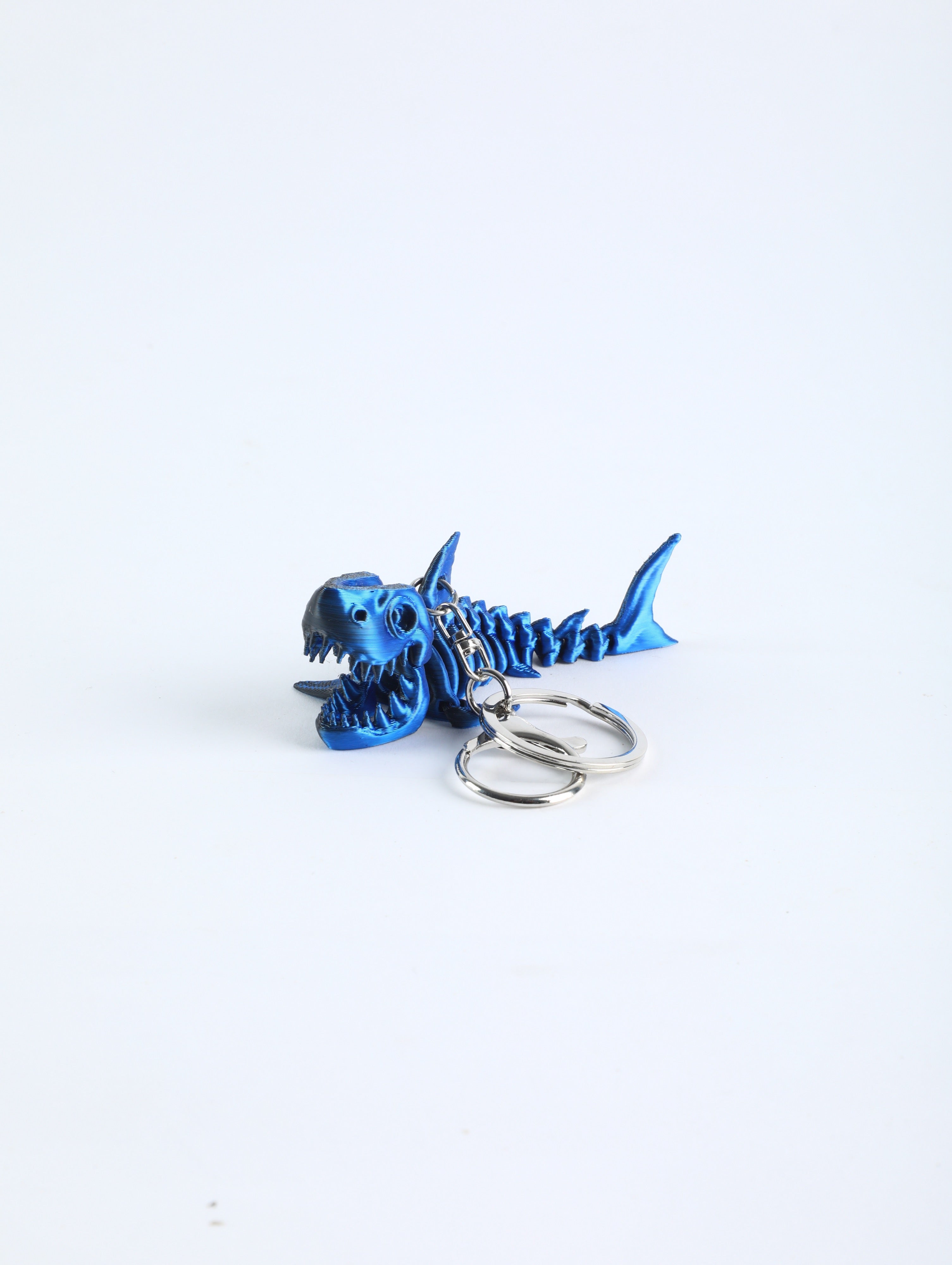 Shark Keychains (3D Printed, PLA)