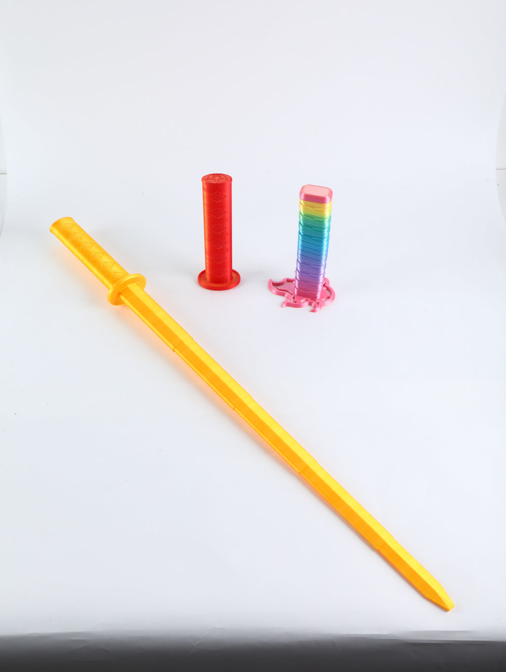 Sword Handles (3D Printed, PLA)